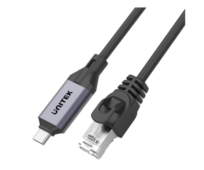Kabel sieciowy RJ-45 (LAN) Unitek Przewód sieciowy USB-C - RJ-45 5m (z Thunderbolt 3/4)
